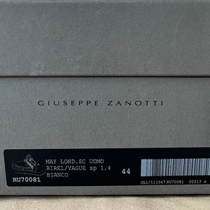 GIUSEPPE ZANOTTI MAY LOND.SC UOMO BIANCO
